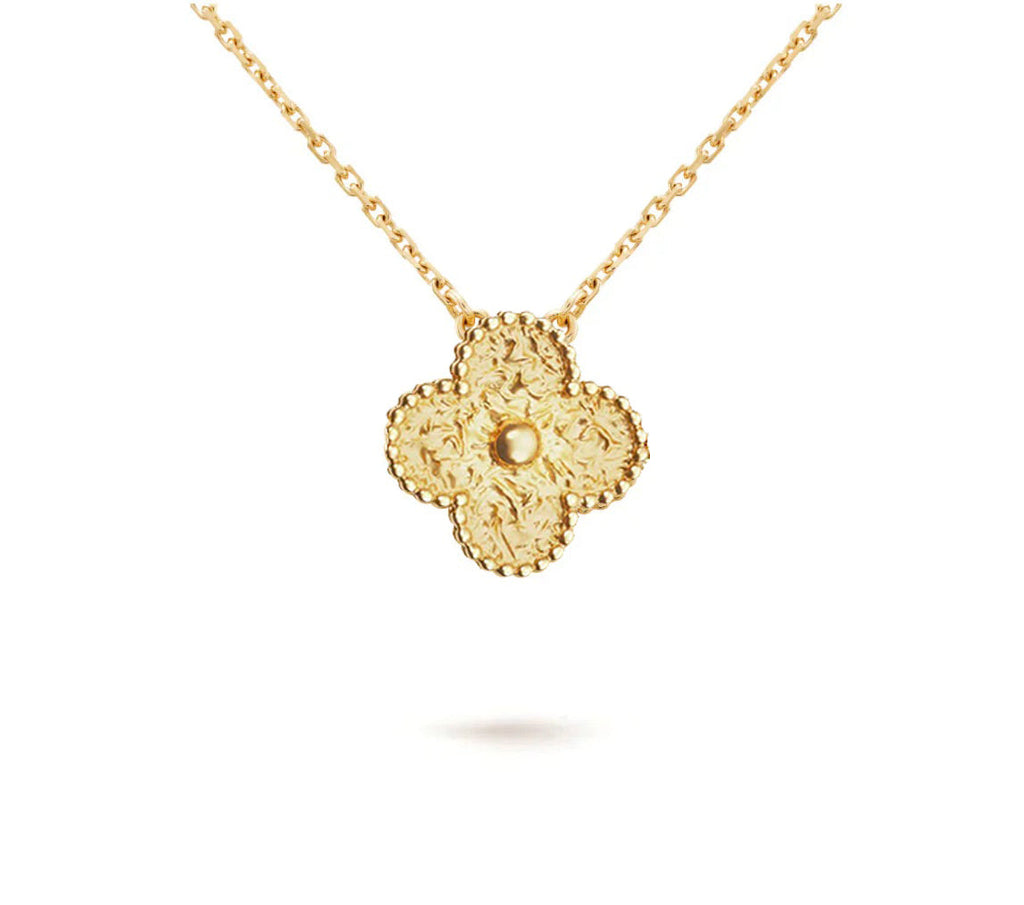 15mm Clover Flower Pendant Necklace Collection