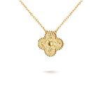15mm Clover Flower Pendant Necklace Collection