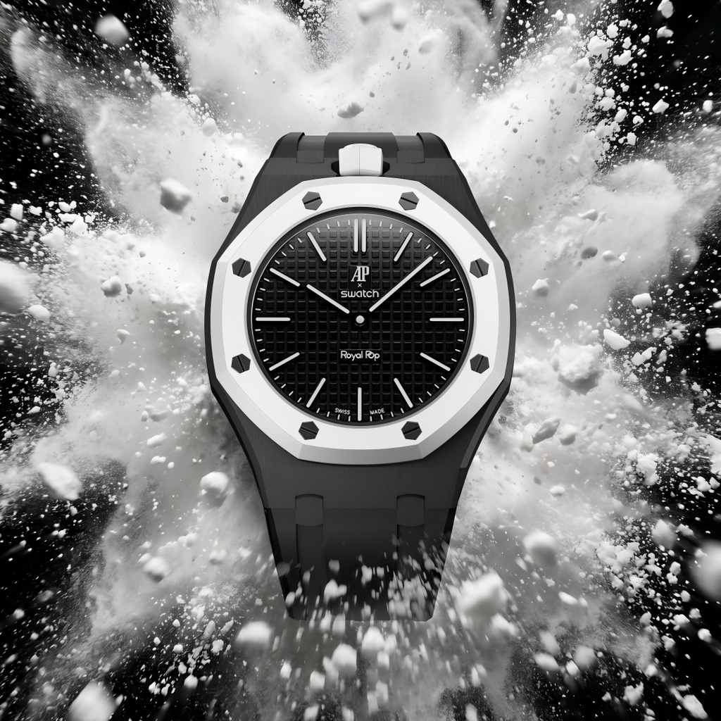 Royal Oak Pop Exclusive Bioceramic Case & Silicone Strap(Rwith Cradle)