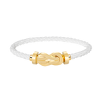 Large 8-Figure Buckle Bracelet - Gold