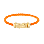 Large 8-Figure Buckle Bracelet - Gold