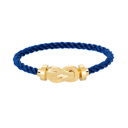 Large 8-Figure Buckle Bracelet - Gold