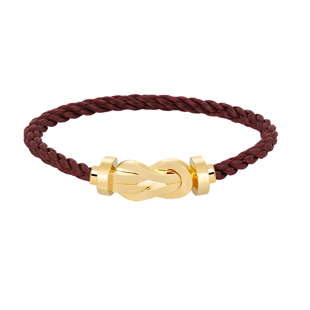 Large 8-Figure Buckle Bracelet - Gold