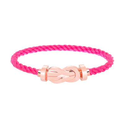 Large 8-Figure Buckle Bracelet - Rose Gold