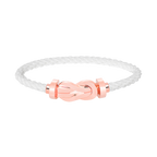 Large 8-Figure Buckle Bracelet - Rose Gold