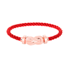 Large 8-Figure Buckle Bracelet - Rose Gold