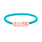 Large 8-Figure Buckle Bracelet - Rose Gold