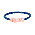 Large 8-Figure Buckle Bracelet - Rose Gold