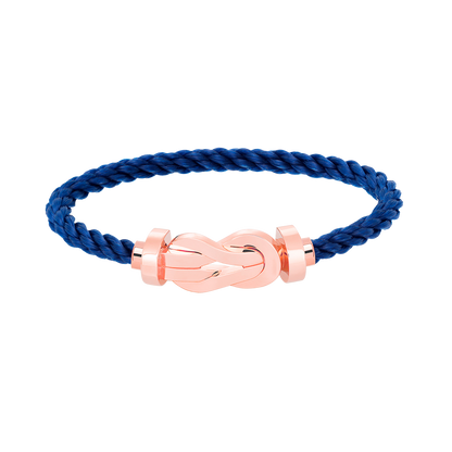 Large 8-Figure Buckle Bracelet - Rose Gold