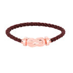 Large 8-Figure Buckle Bracelet - Rose Gold