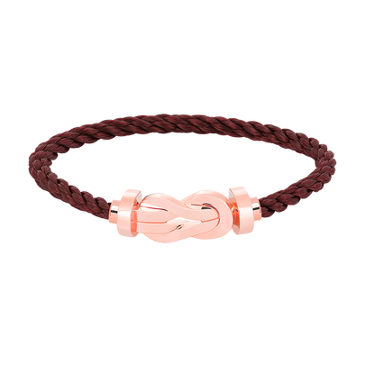 Large 8-Figure Buckle Bracelet - Rose Gold
