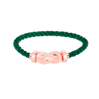 Large 8-Figure Buckle Bracelet - Rose Gold