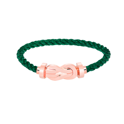 Large 8-Figure Buckle Bracelet - Rose Gold