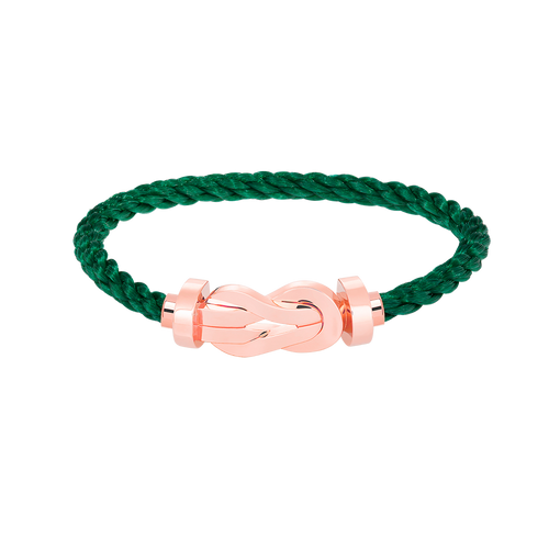 Large 8-Figure Buckle Bracelet - Rose Gold