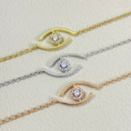 Lucky Eye Pavé-Set Diamond Bracelet