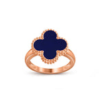 Lucky Clover Vintage Roségoldring-Kollektion