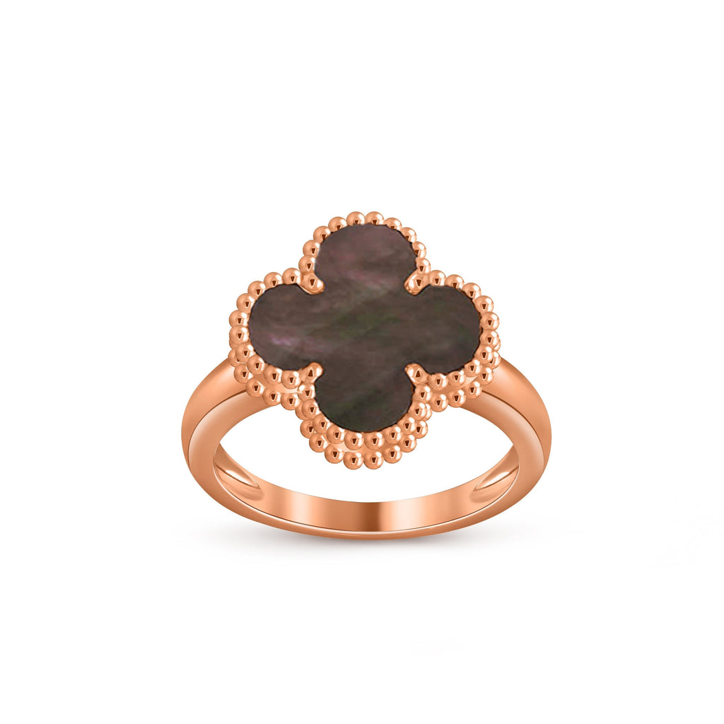 Lucky Clover Vintage Roségoldring-Kollektion