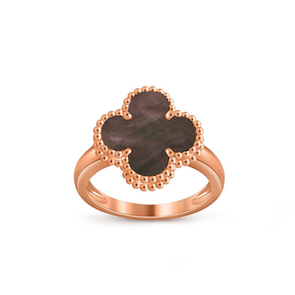 Lucky Clover Vintage Roségoldring-Kollektion