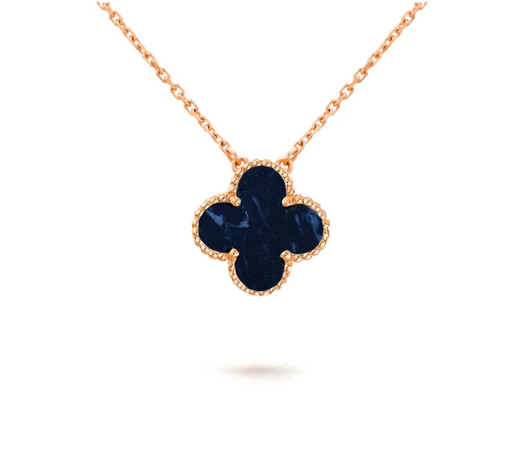 15mm Clover Flower Pendant Necklace Collection