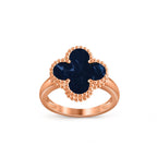 Lucky Clover Vintage Roségoldring-Kollektion