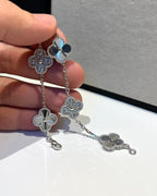 Lucky Clover 5-Motif Bracelet - Laser Collection
