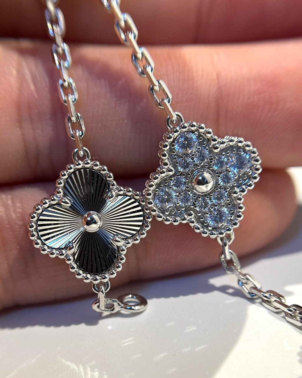 Lucky Clover 5-Motif Bracelet - Laser Collection