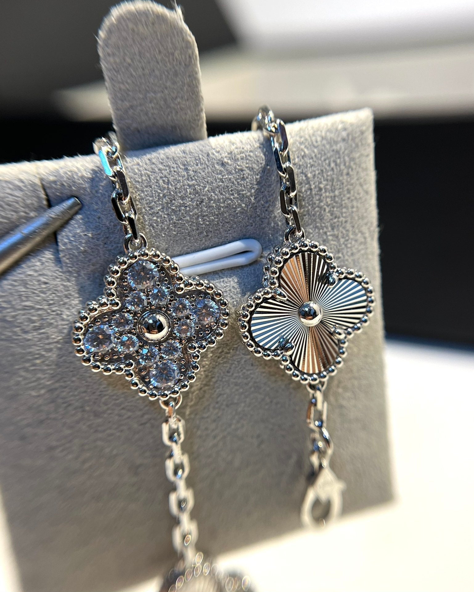 Lucky Clover 5-Motif Bracelet - Laser Collection