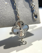 Lucky Clover 5-Motif Bracelet - Laser Collection