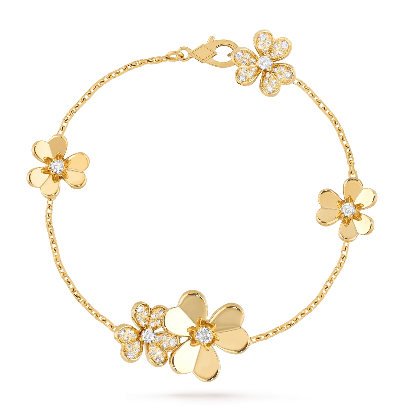 Luminous Blossom 5-Motiv Armband