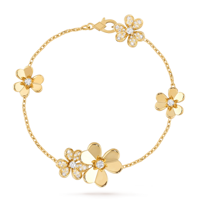Luminous Blossom 5-Motiv Armband