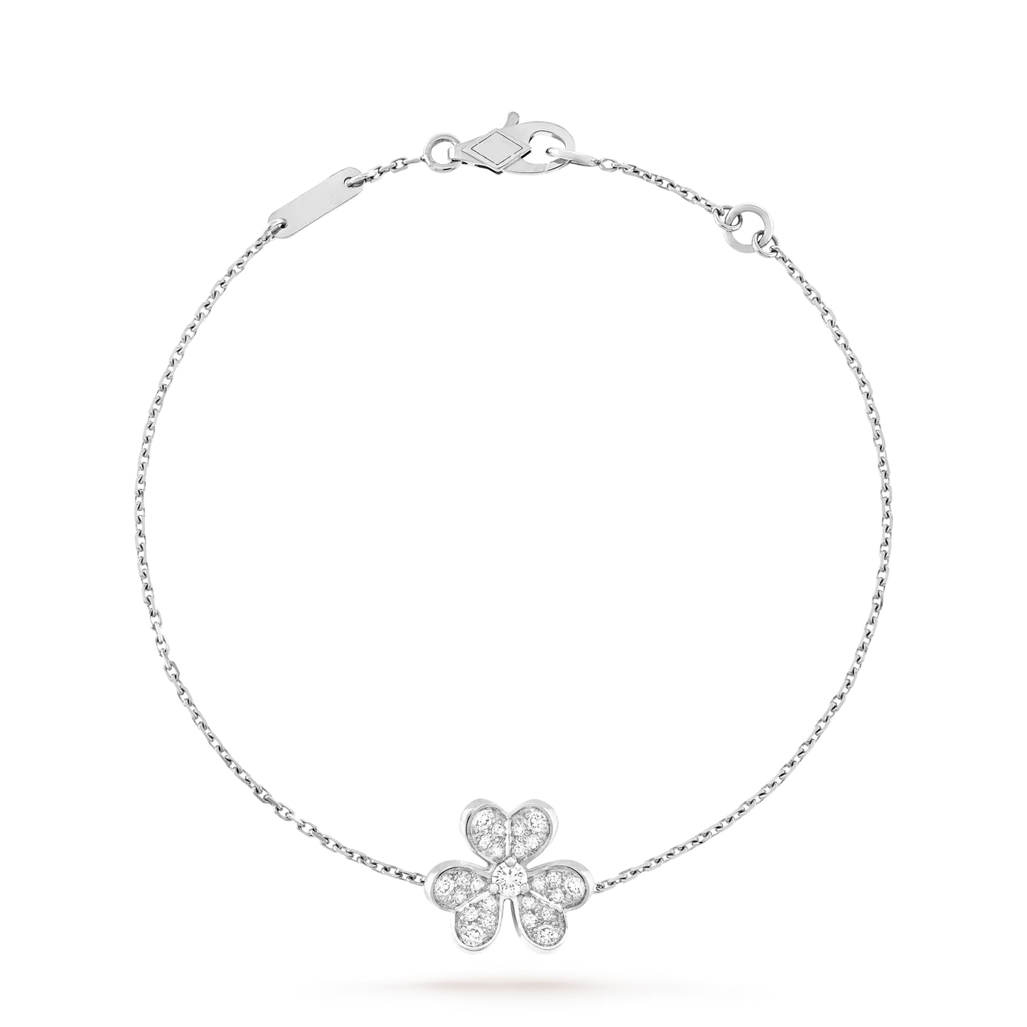 Leuchtendes Blüten-Armband mit Einzelmotiv