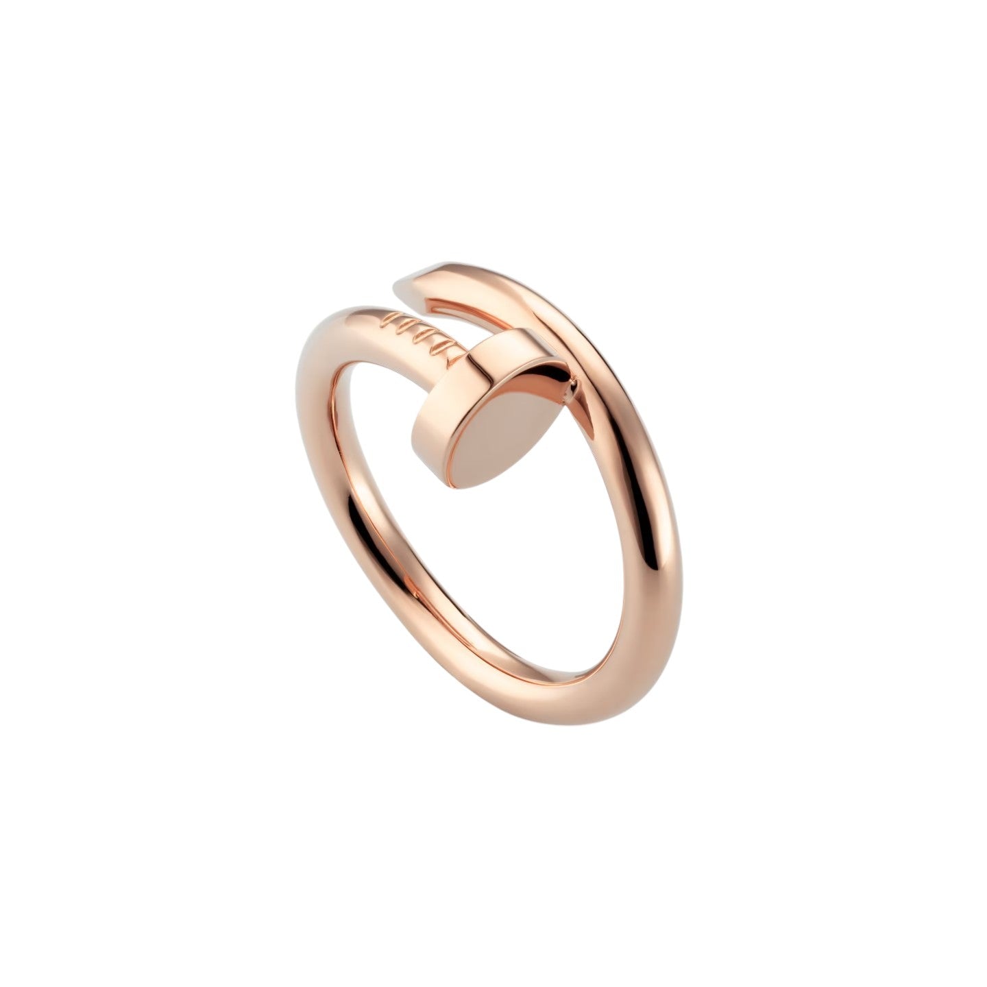 Clou Ring – 2,6 mm schlankes Band – ikonisches, nagelinspiriertes Design – modern, avantgardistisch, minimalistisch