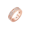 LOVE 5.5mm Full-Pavé 6-Diamond Ring