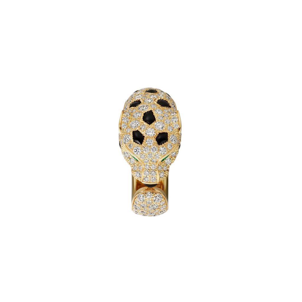 Panthère de Cartier Ring, mittelgroßes Modell, halbpavé