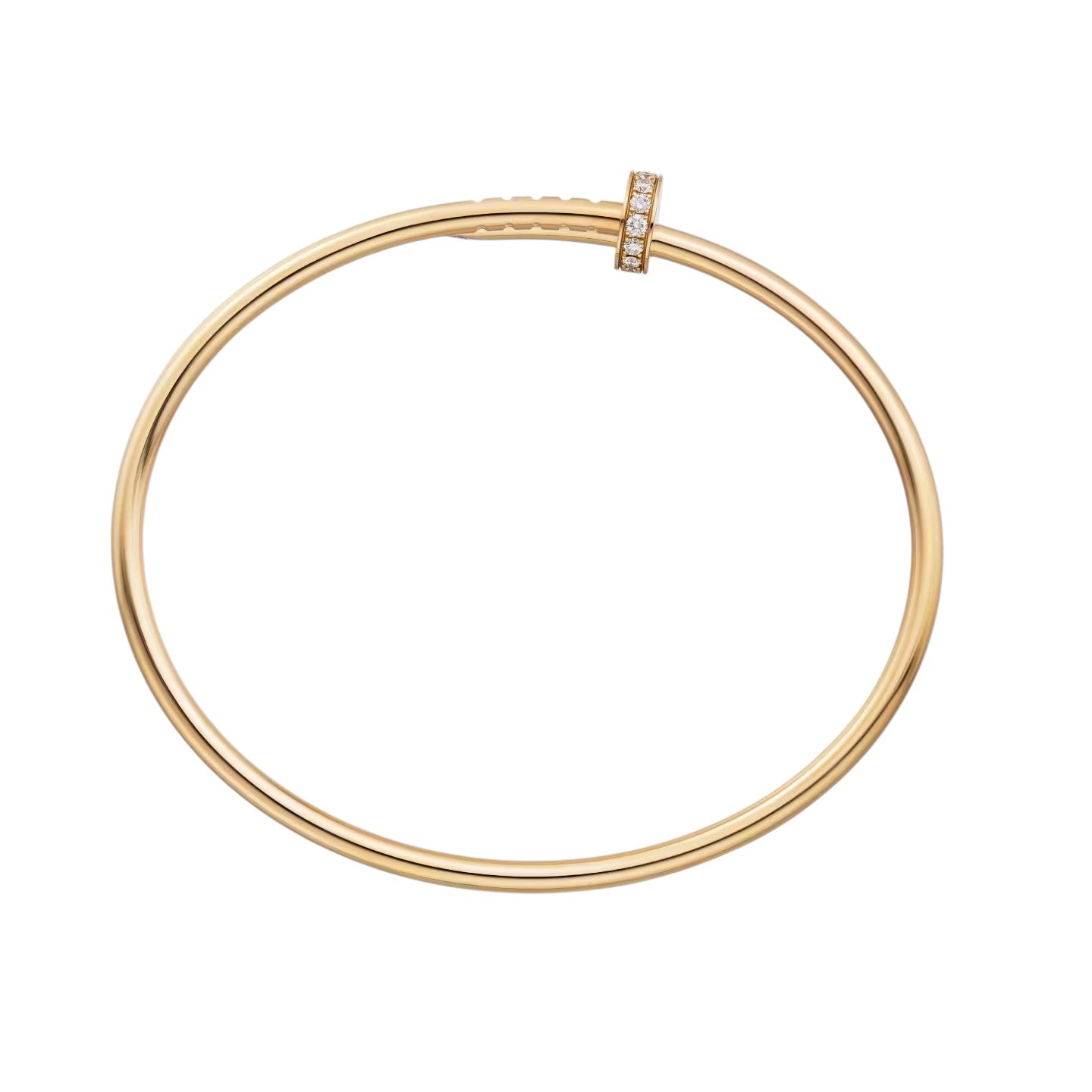 Juste un Clou 2.5mm Small Model Diamond Bangle - Breakthrough Star Energy Talisman