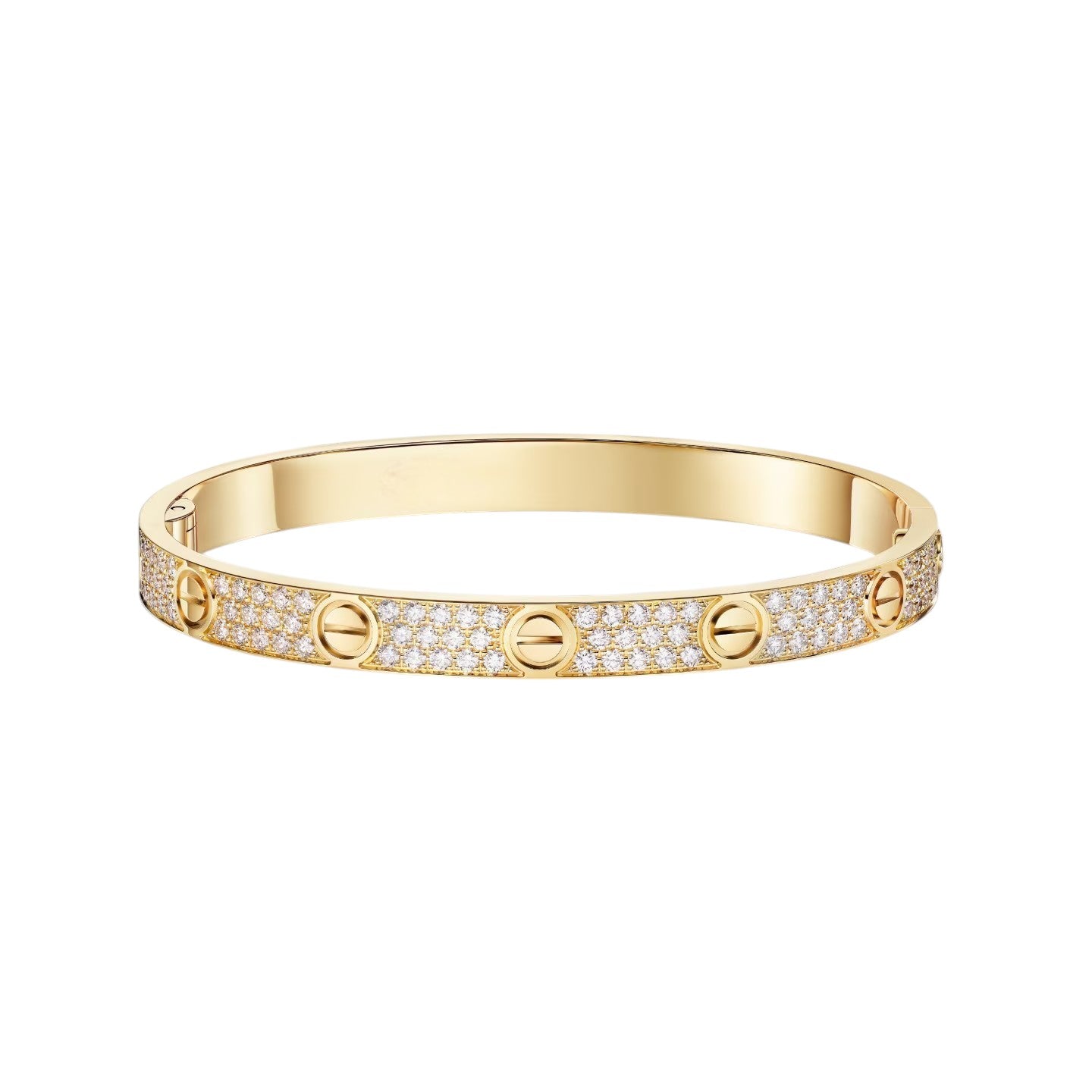 Classic 6.1mm Love Bangle - Full Pavé Energy Matrix