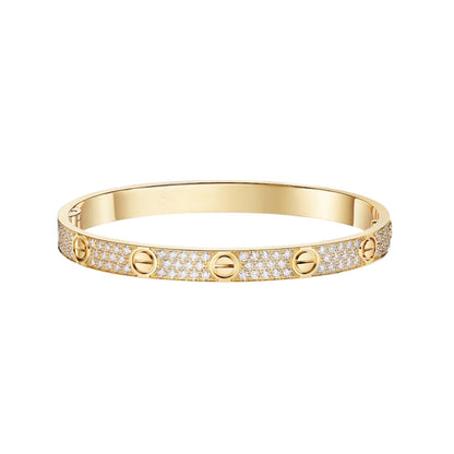 Classic 6.1mm Love Bangle - Full Pavé