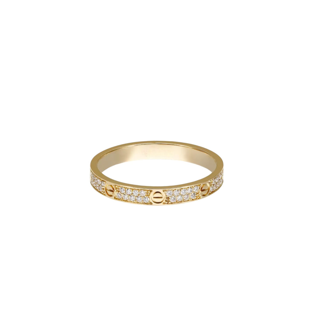 LOVE 2.6mm Pavé Diamond Ring