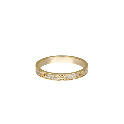 LOVE 2,6mm Pavé-Diamantring