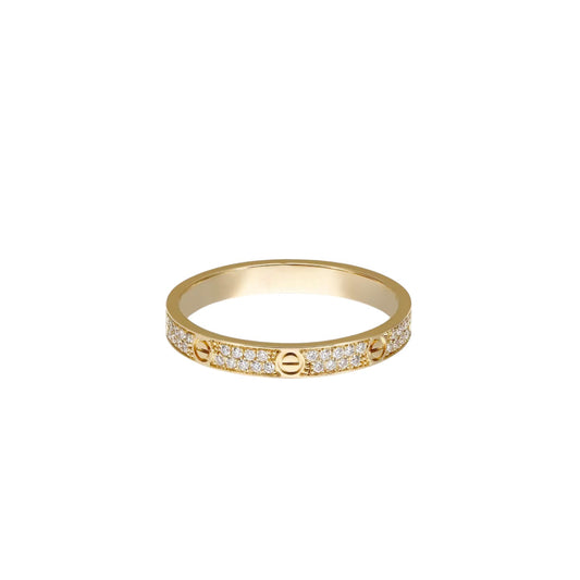 LOVE 2.6mm Pavé Diamond Ring