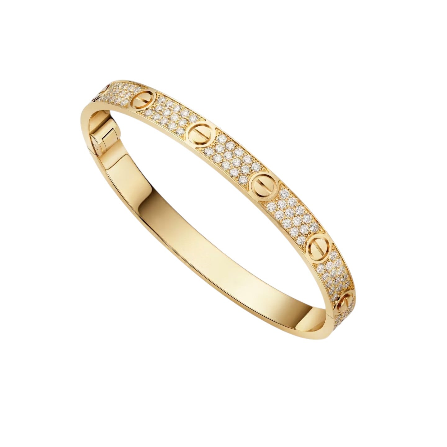 Classic 6.1mm Love Bangle - Full Pavé Energy Matrix