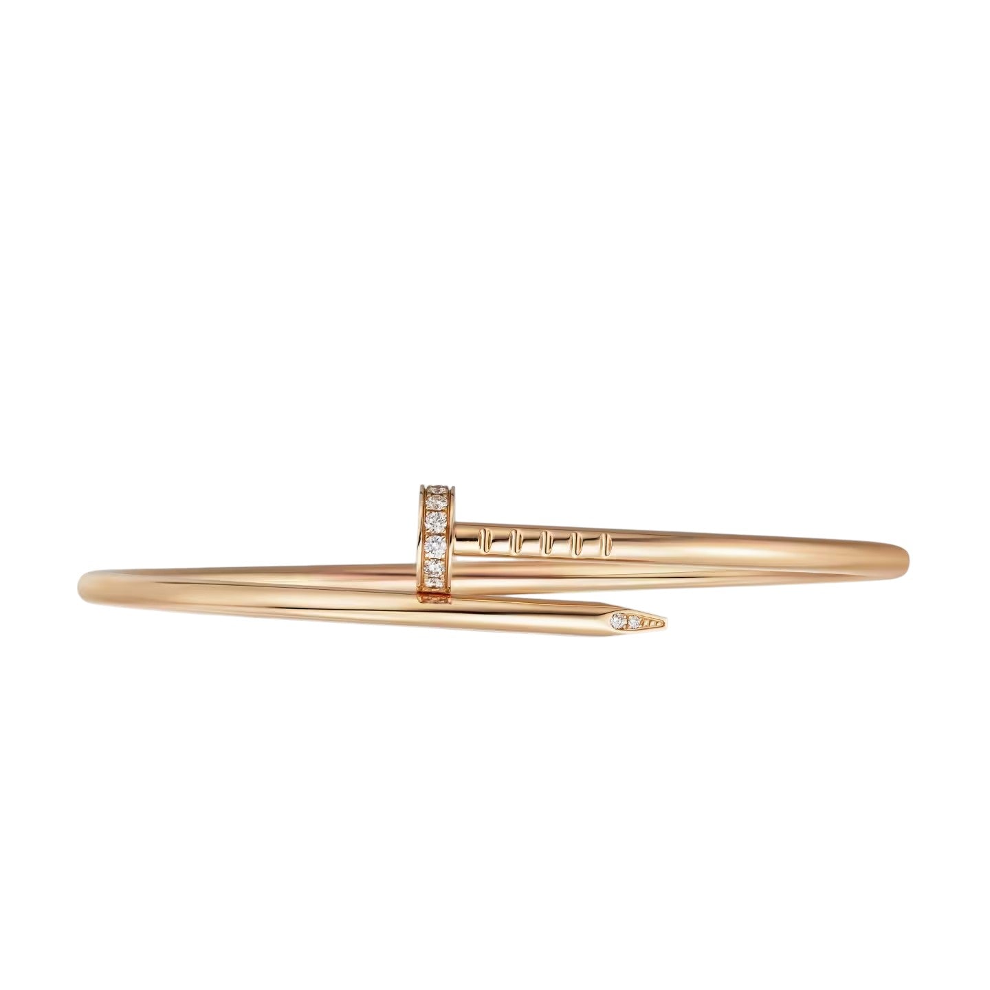 Juste un Clou 2.5mm Small Model Diamond Bangle - Breakthrough Star Energy Talisman