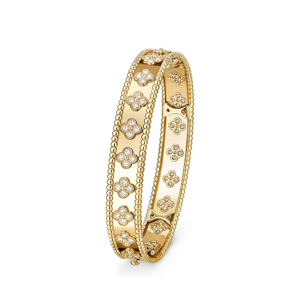 Kaleidoscope Radiance Wide Bangle Bracelet