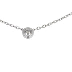 LOVE Schraubanhänger Einzelner Diamant Halskette