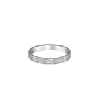 LOVE 2.6mm Pavé Diamond Ring