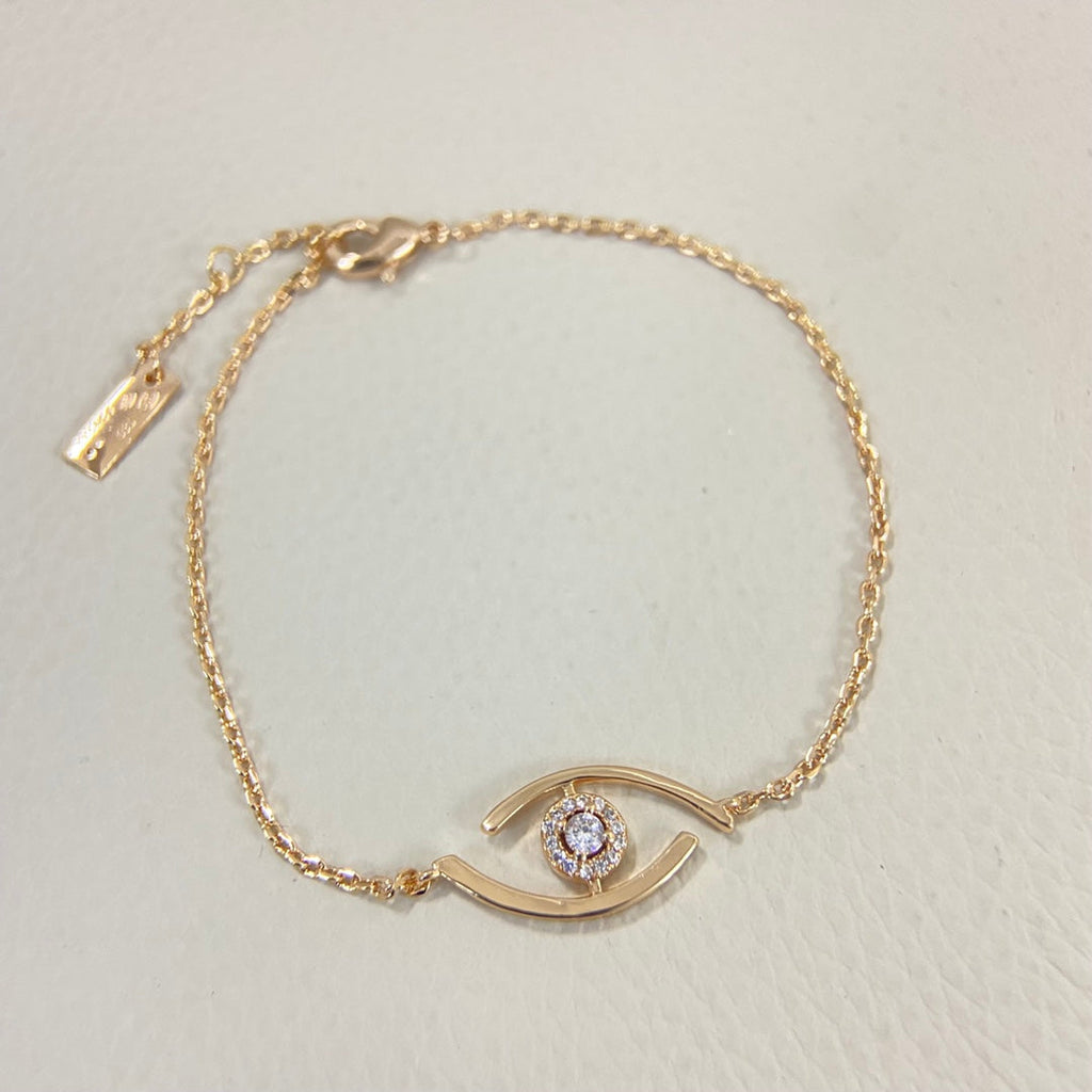 Lucky Eye Pavé-Set Diamond Bracelet