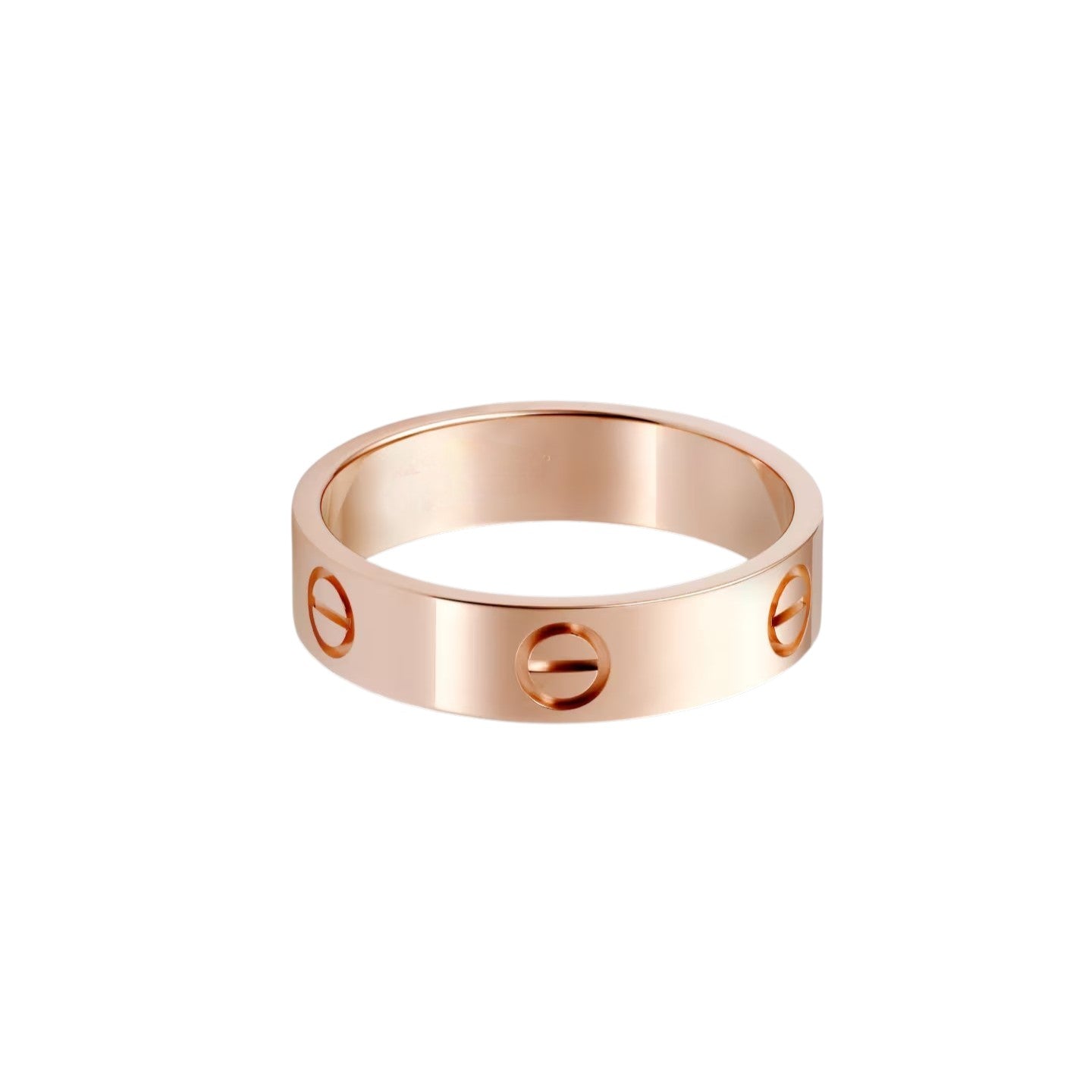 LOVE Ring Klassischer Bandring – 5,5 mm – Ikonisches Design – Zeitloser minimalistischer Luxus