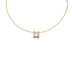 C de Pendant Diamond Necklace