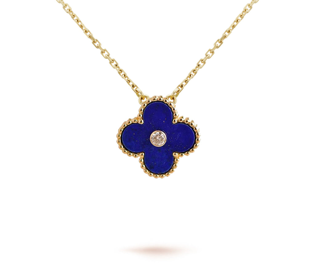 Limitierte Weihnachtsklee-Blumenkette – 15 mm Jahres-Sammelanhänger