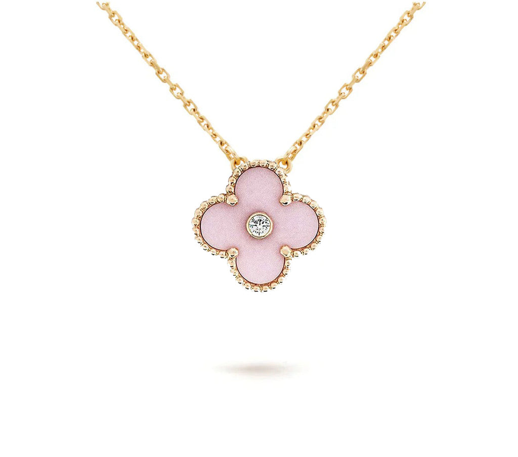 Limitierte Weihnachtsklee-Blumenkette – 15 mm Jahres-Sammelanhänger